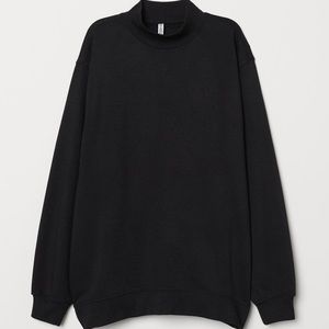 H&M Black cowl neck sweater